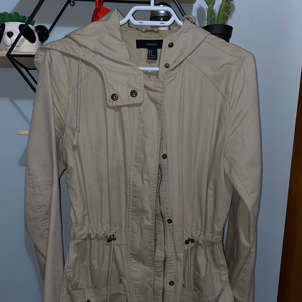 Thin brown jacket